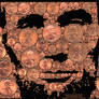 Fractal Lincoln with Pennies