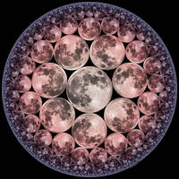 Hyperbolic Tiling, The Moon