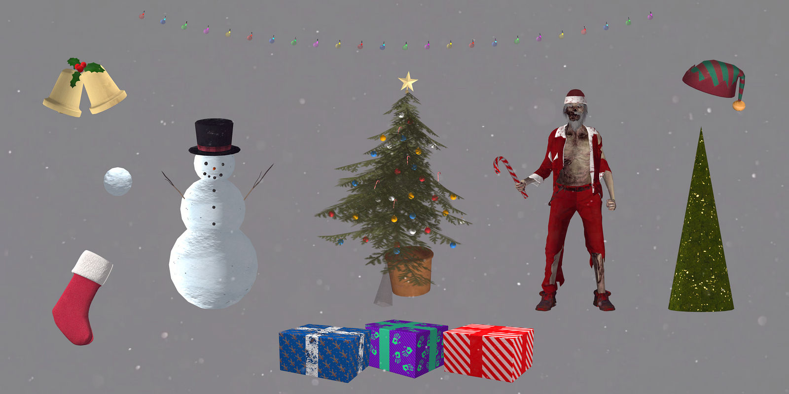 Phasmophobia Christmas (XPS) Pack by jagged66 on DeviantArt