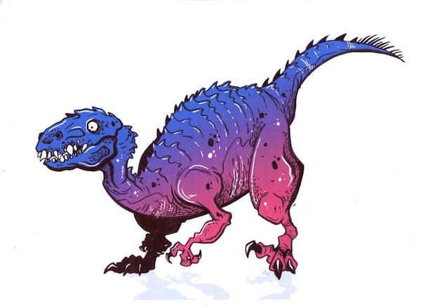 Armoured Raptor by aldersonillustration on DeviantArt