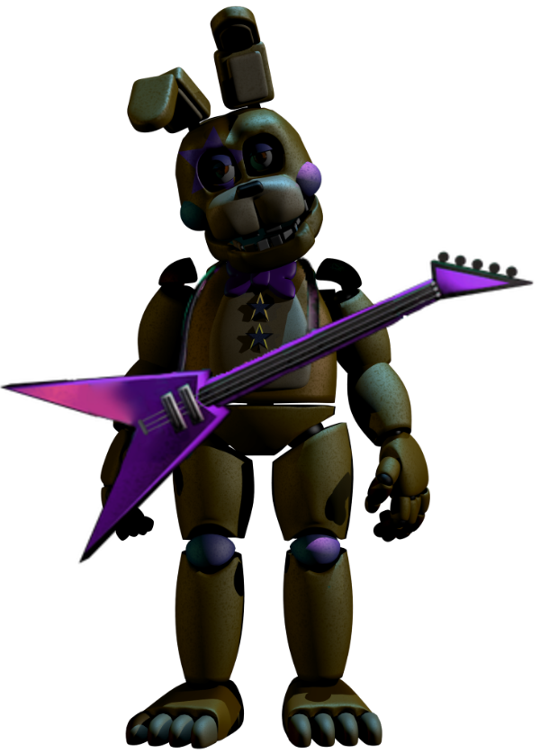 Rockstar Spring Bonnie (my version) by PatataEditsCorp on DeviantArt