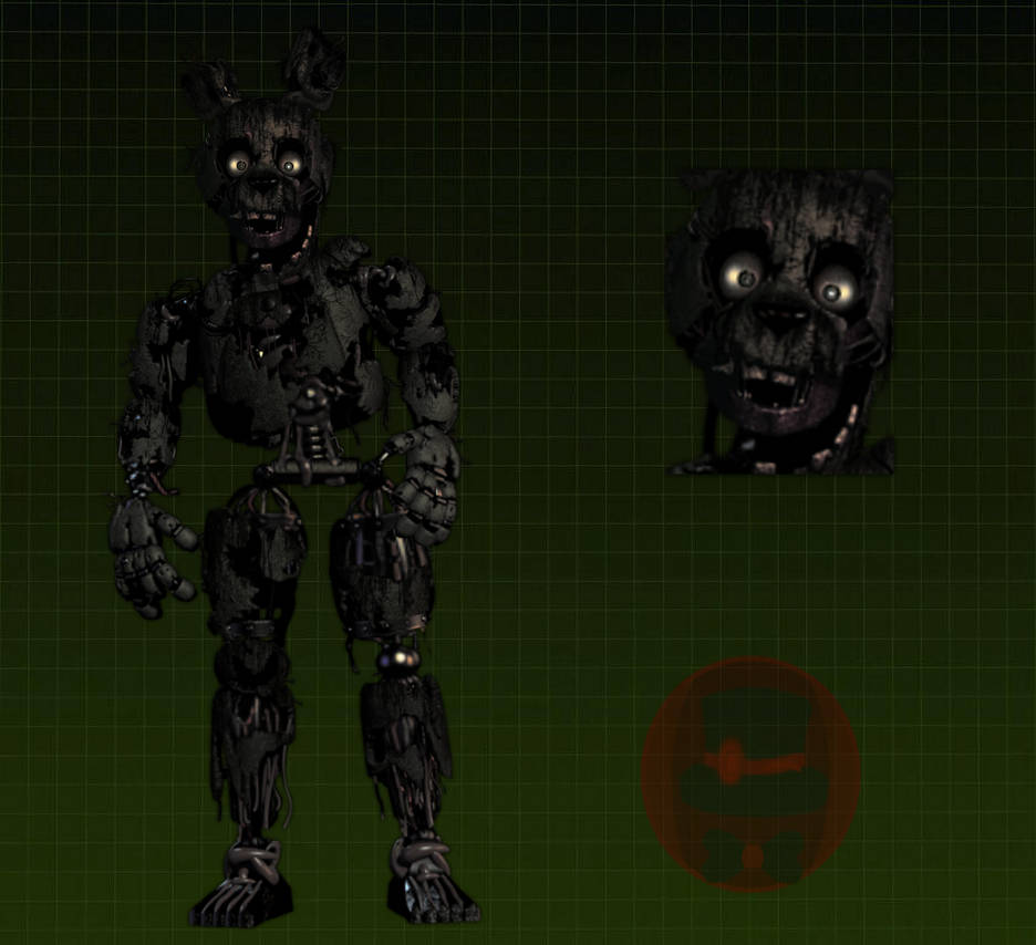 Dark Springtrap V4 by PatataEditsCorp on DeviantArt