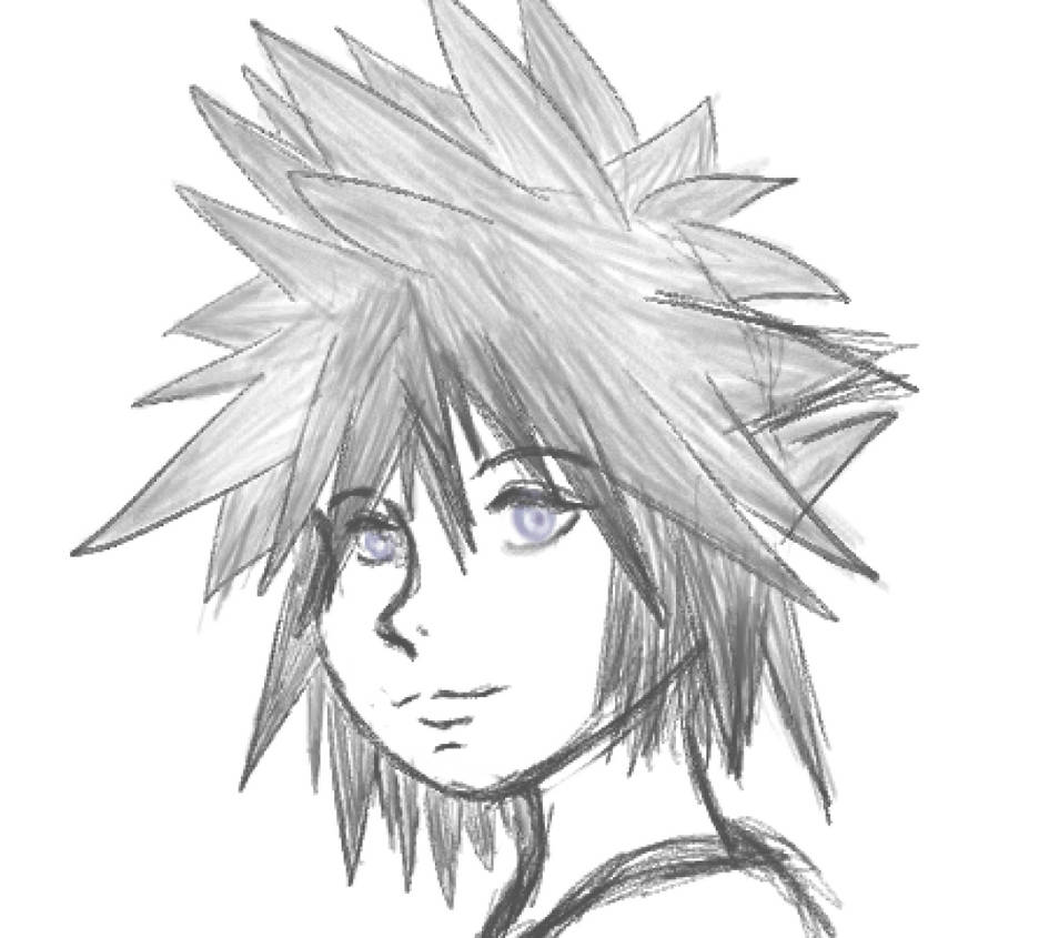 Sora Headshot By Holy Light Dragon On Deviantart