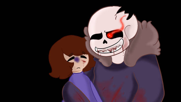 Horror Tale Sans and frisk