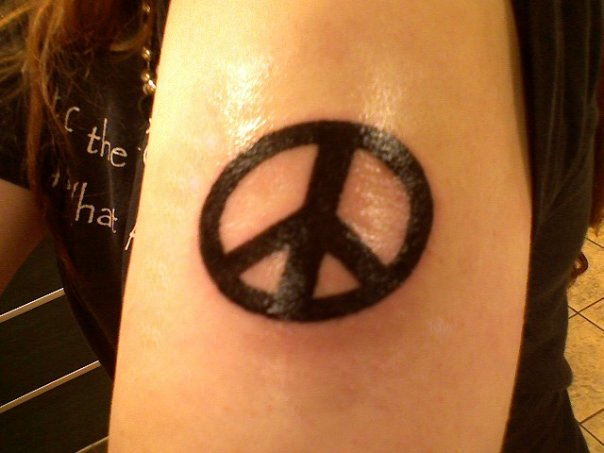 Peace Tattoo by JenerallyArtsy on DeviantArt Peace Tattoo by JenerallyArtsy on DeviantArt