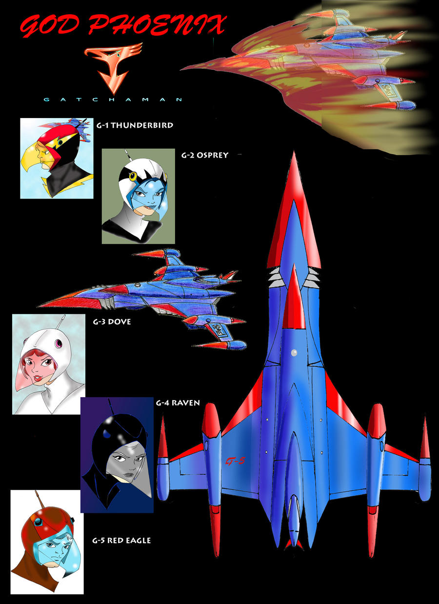 Gatchaman Deviantart Gatchaman 2010 by Inspector97 on DeviantArt