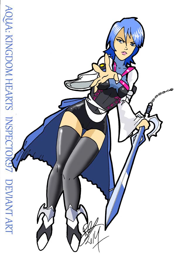 Aqua: Kingdom Hearts by Inspector97 on DeviantArt