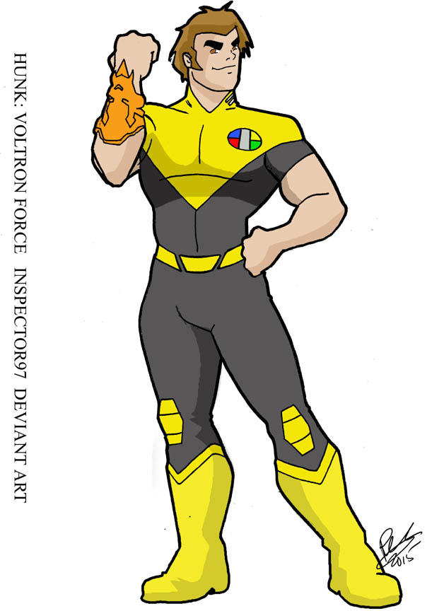 Hunk Voltron Force