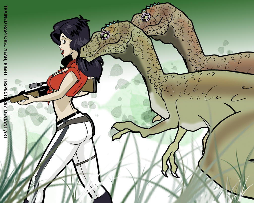 Trained Raptors Trained Raptors by Inspector97 on DeviantArt