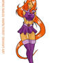 Starfire smiles