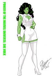 Power of the Marvel Universe She Hulk