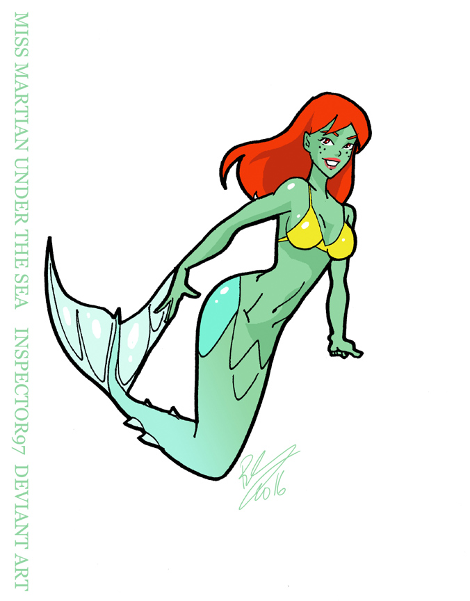 Miss Martian Under the Sea