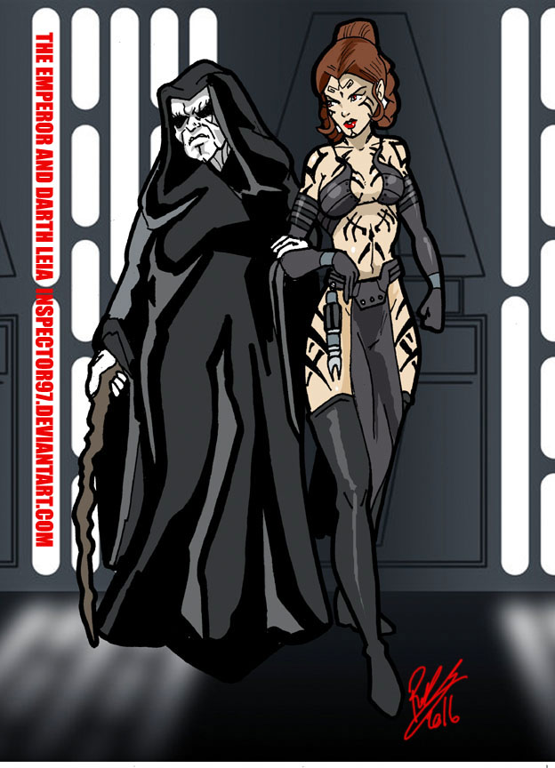 The Emperor and Darth Leia