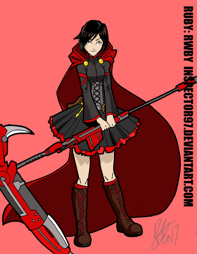 Ruby RWBY by Inspector97 on DeviantArt