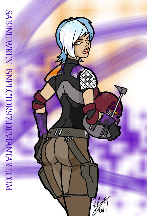 pix Fan Art Cute Fan Art Sabine Wren sabine wren by inspector97 on deviantart