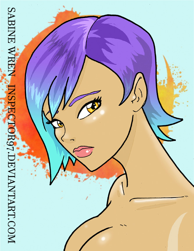 Sabine Wren Portrait