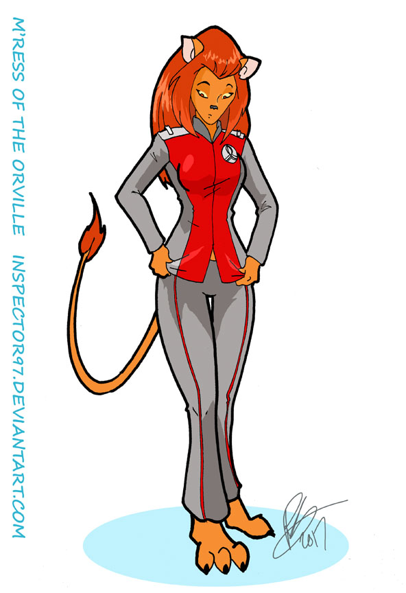M'Ress of the Orville by Inspector97 on DeviantArt