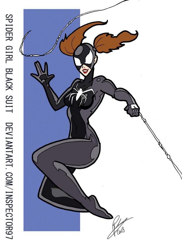 Black Suited Spider-Girl from Spider-Girl issue #75 mod is now