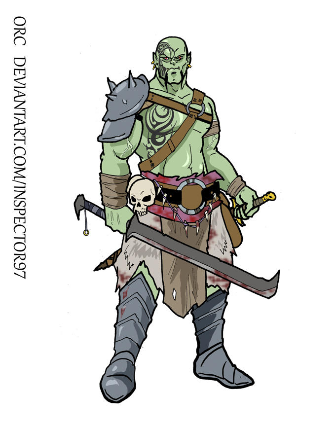 Orc by Inspector97 on DeviantArt