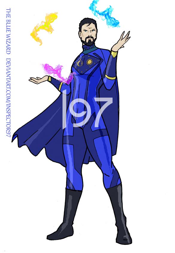 Blue Wizard by Inspector97 on DeviantArt