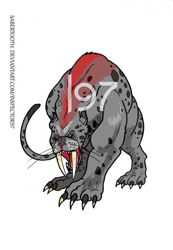 Sabertooth by Inspector97 on DeviantArt