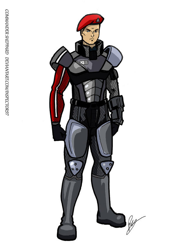 Commander Shepard by Inspector97 on DeviantArt