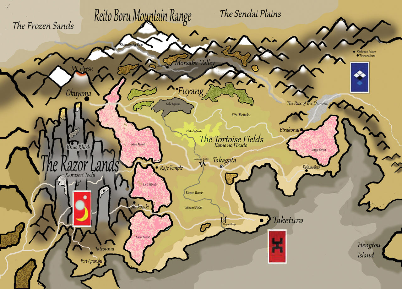 Toi Toi Ranch Map The Tortoise Fields by Inspector97 on DeviantArt