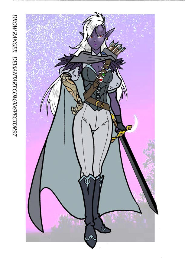 Drow Ranger by Inspector97 on DeviantArt