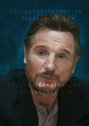 Liam Neeson - Portrait