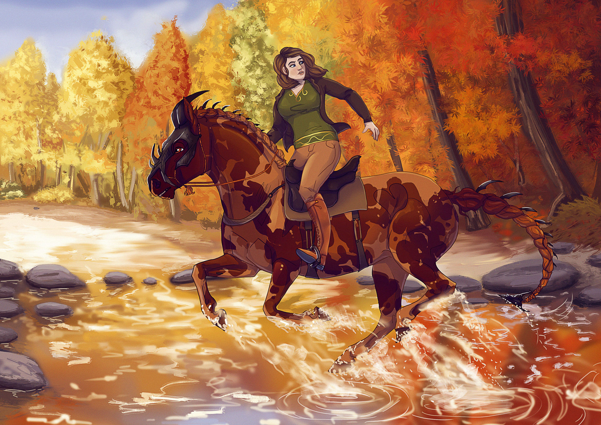 Autumn Trails by Rendou-Animated on DeviantArt