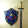 Hylian Shield and Ordon Sword