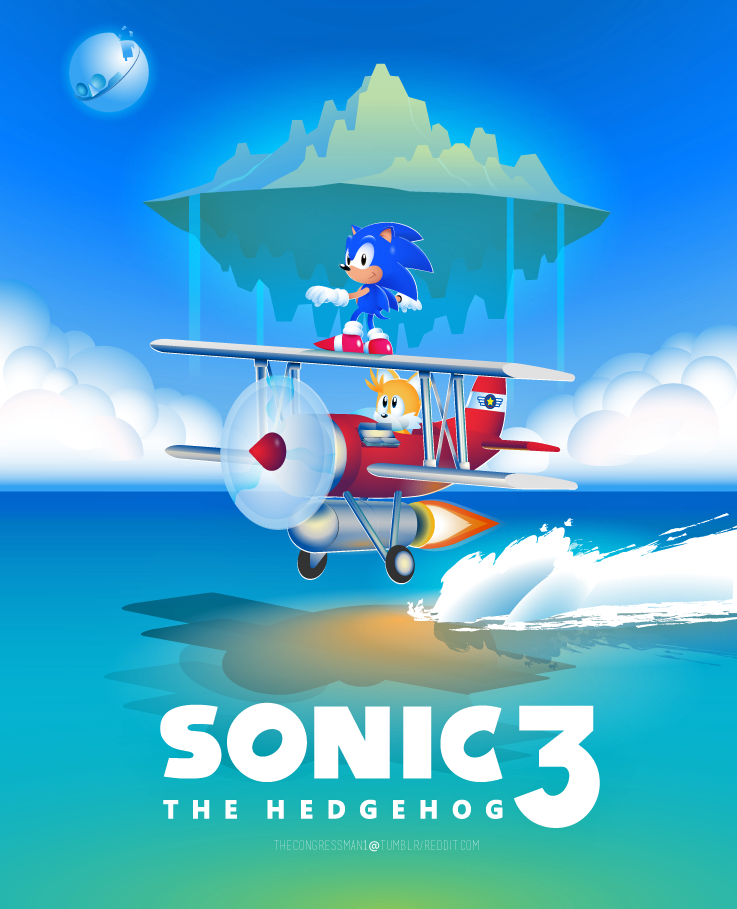 Sonic the Hedgehog 3 Poster