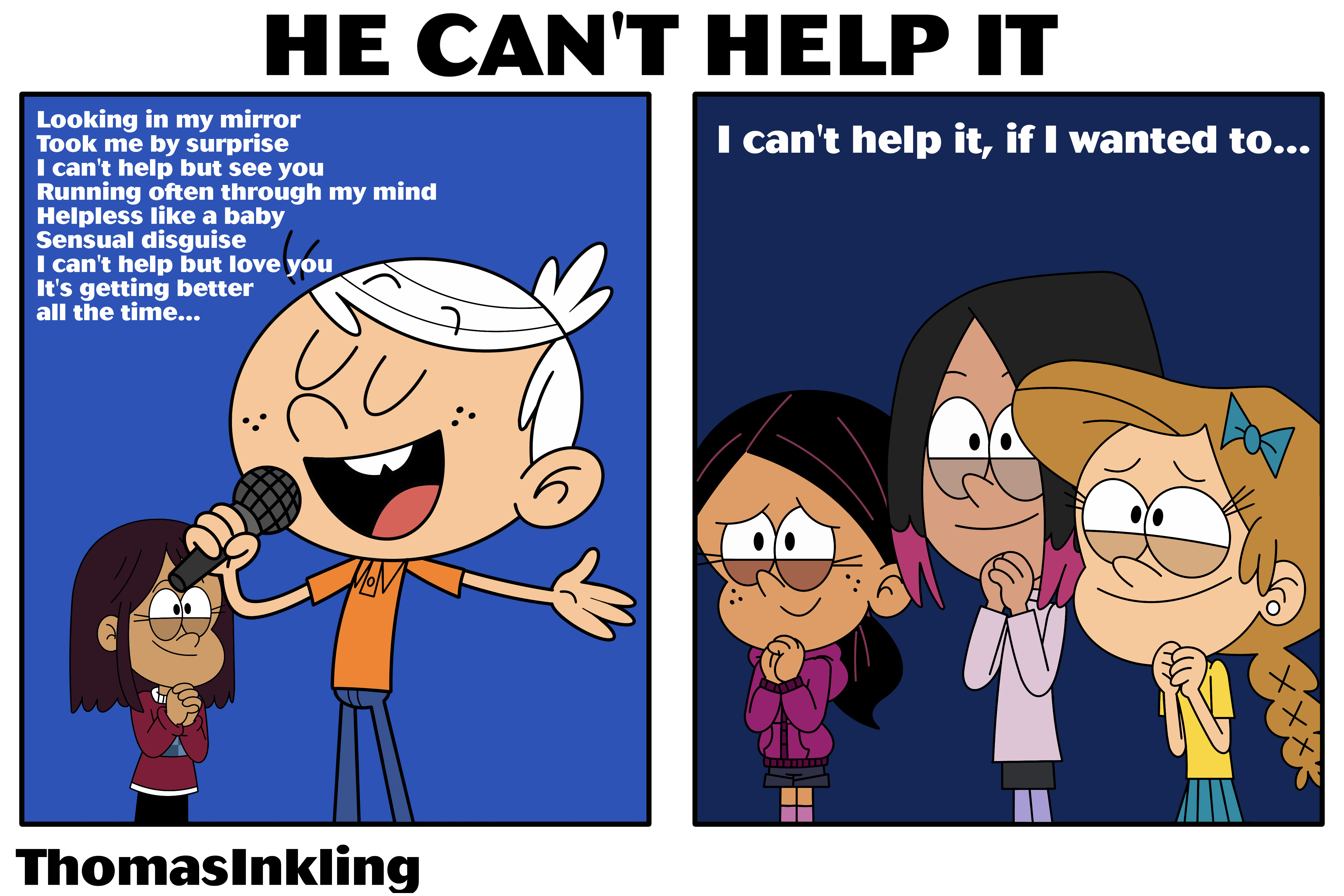 Cannot Help Cartoon He Can't Help It. by ThomasInkling on DeviantArt