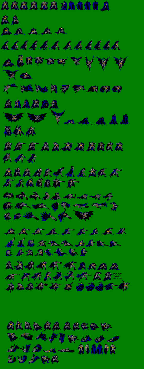 (DC Comics) Batman Sprite by Soldado505 on DeviantArt