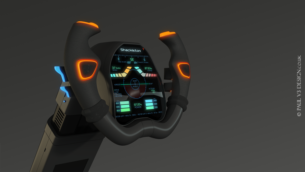 Sno-Fox Cat Steering / UI - WIP