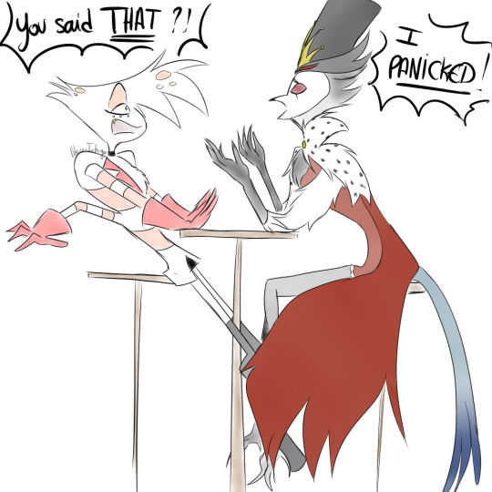 Stolas Angel Hazbin Hotel/Helluva Boss : Angel Dust and Stolas by Akira-Ichigo on ...