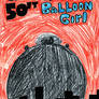 Attack of the 50 foot Balloon Girl Comic Cover