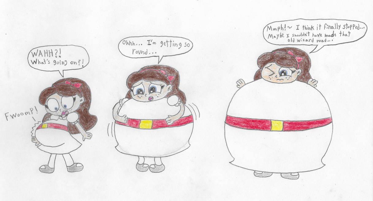 Linda's First Inflation by Dragonus-Prime on DeviantArt