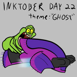 Inktober Day 22: Ghost