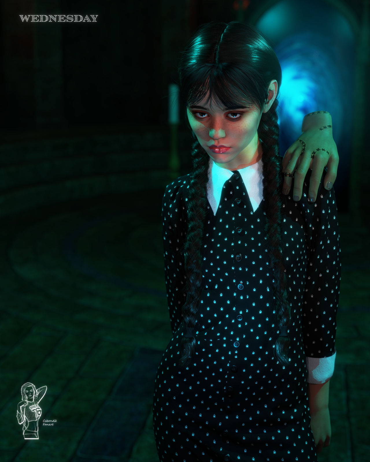 Wednesday Deviantart Wednesday Addams 02 by csbond2 on DeviantArt