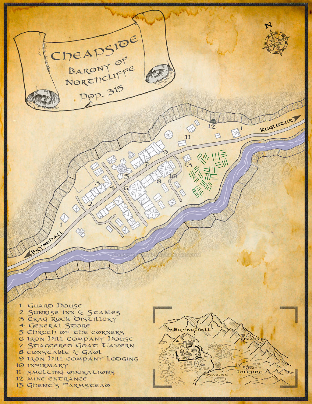 Village of Cheapside (original) by aeshnidaemaps on DeviantArt