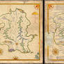 LOST: The Island as a Portolan Chart (Side-by-Side