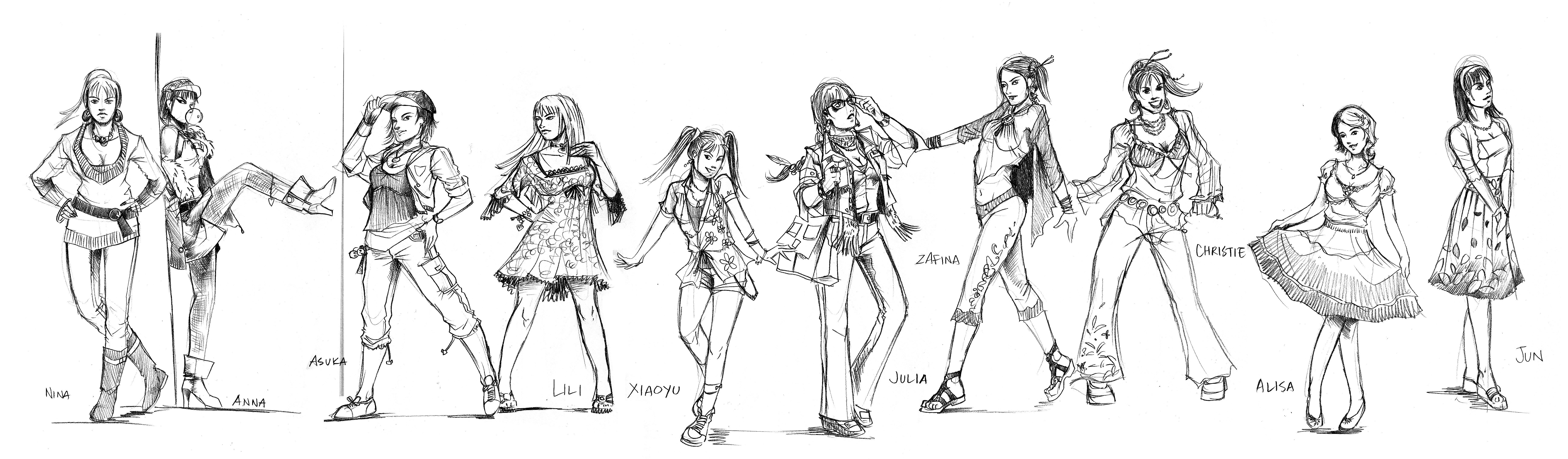 TEKKEN Ladies Fashion Show