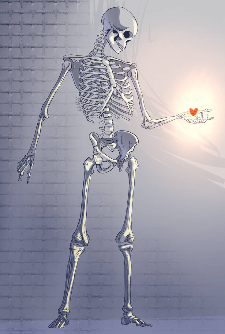 A Heartfelt Skeleton by LoftBoi7275 on DeviantArt