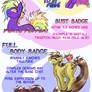 Pony Con 2013: Badge Examples