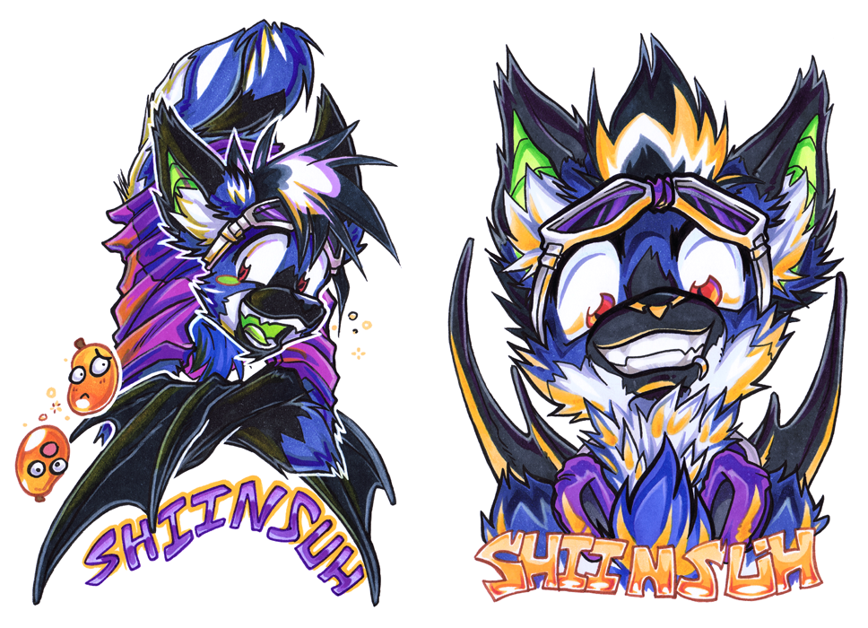 COM: ShiinSuh Badge Pair