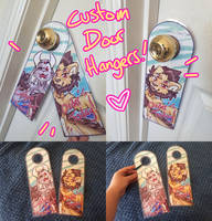 Order Custom Stuff: Door Hangers!