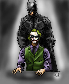 The Dark knight interrogation