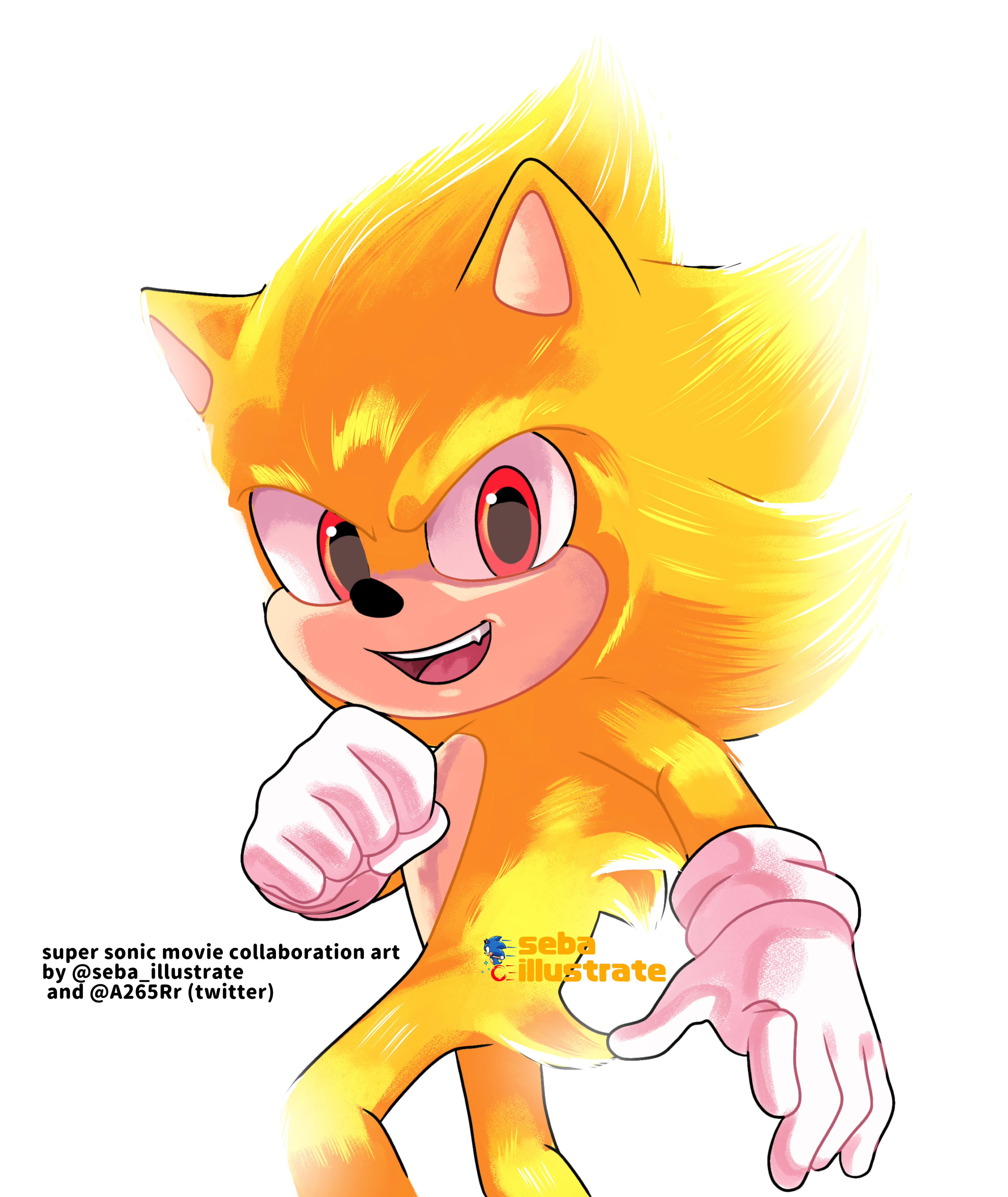 How to DRAW FLEETWAY SUPER SONIC from The Movie 