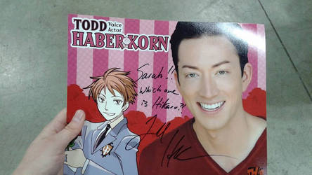 Todd Haberkorn Autograph